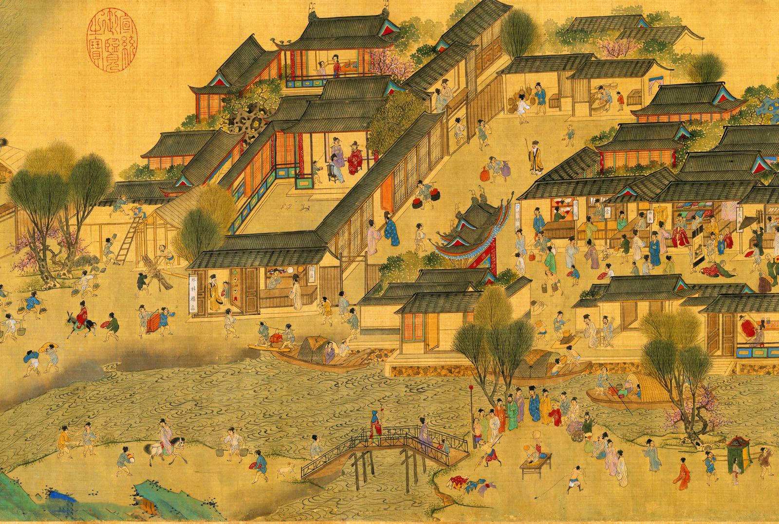 Along the River During the Qingming Festival-part